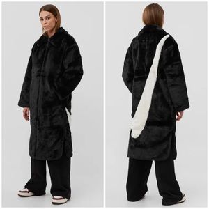 Nike Faux Fur Long Jacket